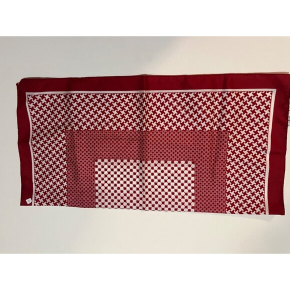 Assorted Polyester 7 Silk Scarves Lot Of 7 - Jones New York & Others - Various C - Picture 16 of 16